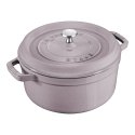 Staub apaļais čuguna pods - 2,2 l, Cherry Blossom