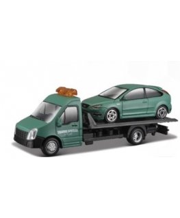 BBURAGO 18-31404 Makett Raskeveomasina mudel Eelnevalt kokku pandud 1:43