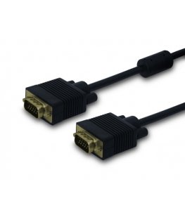 Savio CL-29 VGA kabelis 1,8 m VGA (D-Sub) Juoda
