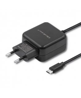 Qoltec 50196 mobile device charger Smartphone, Tablet Black AC, DC, USB Indoor