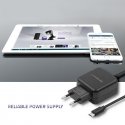 Qoltec 50196 mobile device charger Smartphone, Tablet Black AC, DC, USB Indoor Qoltec 50196 mobile device charger Smartphone, Tablet Black AC, DC, USB Indoor