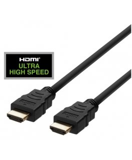 Deltaco HU-30 HDMI kabelis 3 m HDMI Type A (Standard) Melns