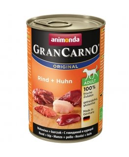 animonda GranCarno Original Veiseliha, Kana Täiskasvanu 400 g