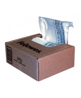 Fellowes 36052 paperisilppurin lisävaruste 100 kpl Laukku