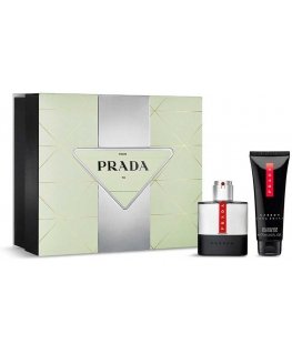 PRADA Luna Rossa Carbon set eau de toilette spray 50ml + shower gel 75ml