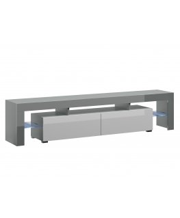 Cama TORO200 SZ/BI TV statīvs un izklaides centrs 2 plaukti