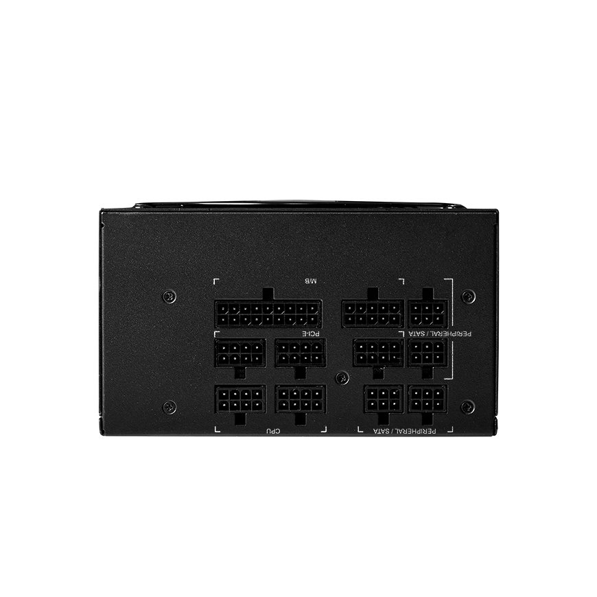 Chieftec Polaris PPS-1050FC toiteallika komponent 1050 W 20+4 pin ATX ATX Must – 5