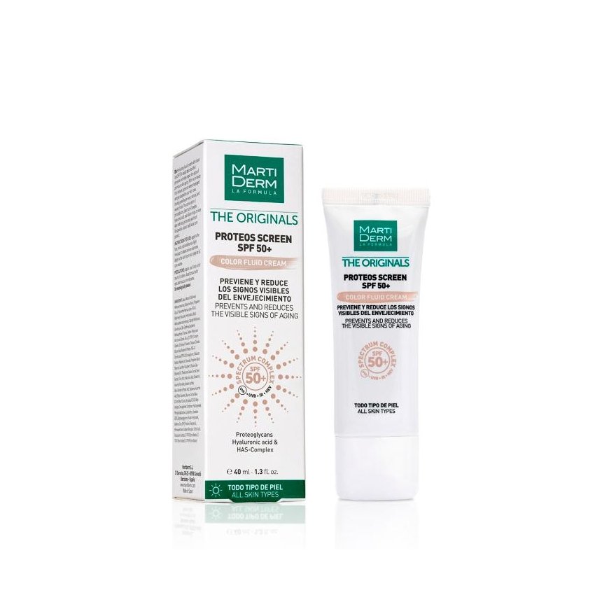 Martiderm Proteos Screen Spf 50+ Creamy Color 40ml