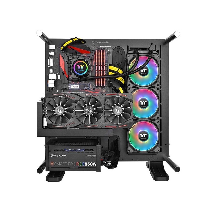 Thermaltake Floe DX RGB 360 TT Premium Edition Procesors Universāls šķidruma dzesētājs 14 cm Melns 1 – 2