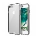 Tellur TLL118124 mobile phone case 11.9 cm (4.7") Cover Silver, Transparent