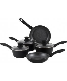 Russell Hobbs RH02814EU7 Metallic Marble 5pcs pan set