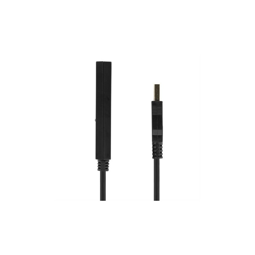 Deltaco USB2-EX7M USB-kaapeli 7 m USB 2.0 USB A Musta – 3