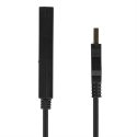 Deltaco USB2-EX7M USB kabelis 7 m USB 2.0 USB A Juoda
