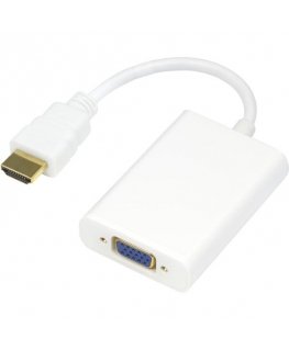 Deltaco HDMI-VGA8 видео кабель адаптер Белый