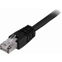 Deltaco STP-615S networking cable Black 15 m Cat6 F/UTP (FTP)