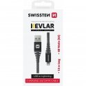 Swissten Kevlar Data Cable USB / Lightning 1.5m / 60w Swissten Kevlar Data Cable USB / Lightning 1.5m / 60w