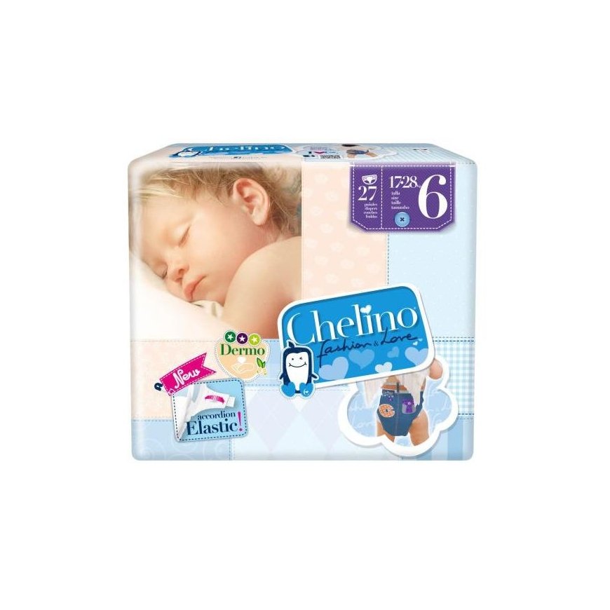 Chelino Fashion&Love diapers T-6 27 pcs