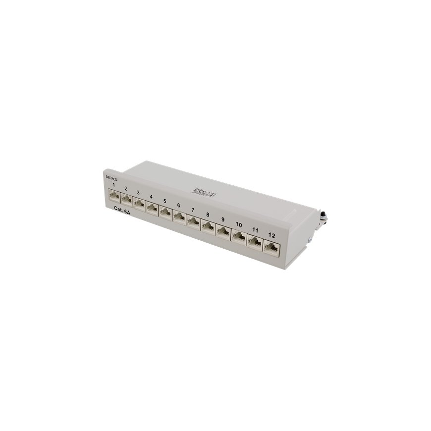 Deltaco PAN-212 komutācijas panelis