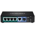 Trendnet TPE-TG611 сетевой коммутатор Gigabit Ethernet (10/100/1000) Питание по Ethernet (PoE) Черны Trendnet TPE-TG611 сетевой коммутатор Gigabit Ethernet (10/100/1000) Питание по Ethernet (PoE) Черны