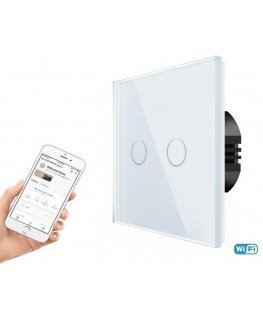 Spring Bipolar sensor switch, remote control (WIFI), White