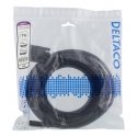 Deltaco HDMI-116D video cable adapter 7 m HDMI Type A (Standard) DVI Black Deltaco HDMI-116D video cable adapter 7 m HDMI Type A (Standard) DVI Black