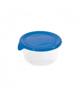 Food container round 0,5L Fresh&Go blue