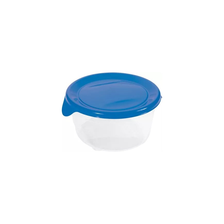 Food container round 0,5L Fresh&Go blue