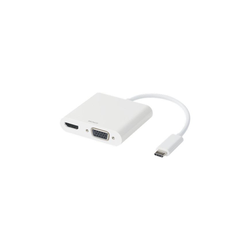 Deltaco USBC-HDMI16 dokstacija USB 3.2