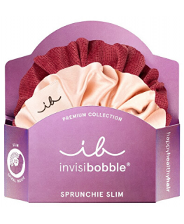 Invisibobble Sprunchie Slim Premium You Make me Blush - Gumička do vlasů ( 2 ks )