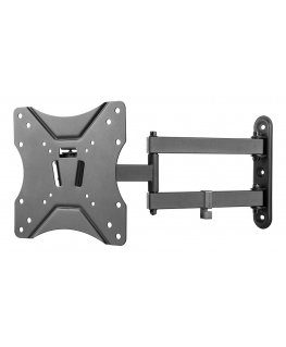 Deltaco ARM-0253 televizoriaus laikiklis 106,7 cm (42") Juoda