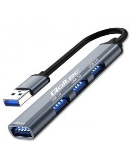 HUB adapter USB 3.0 4in1, USB 3.0, 3x USB 2