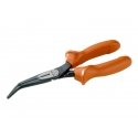 Bahco Snipe nose pliers, bent tip, insulated handles Bahco Snipe nose pliers, bent tip, insulated handles