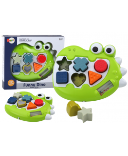 Lean Sensory Dinosaur Sorter Playing Melodies Puzzle For The Youngest