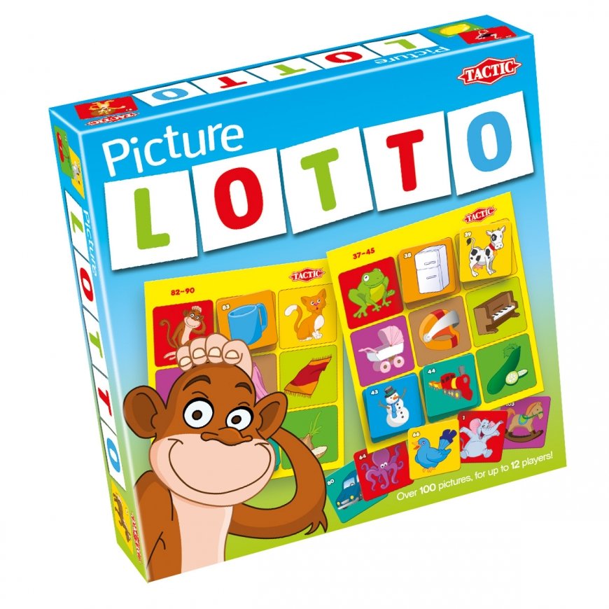 Tactic Picture Lotto Kaardimäng Õnnemäng