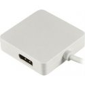 Deltaco DP-MULTI1 видео кабель адаптер 0,2 m Mini DisplayPort DisplayPort + DVI + HDMI Белый Deltaco DP-MULTI1 видео кабель адаптер 0,2 m Mini DisplayPort DisplayPort + DVI + HDMI Белый