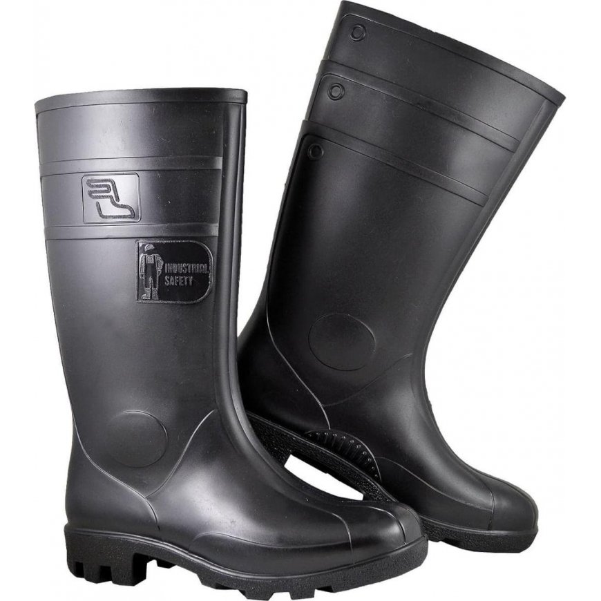 Fagum-Stomil MEN'S CARS. BLACK, (13157 / A), PVC, O4 FO SRC, "44", CE, FAGUM