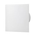 Ornos Glass panel for fans and grilles, white matt Ornos Glass panel for fans and grilles, white matt