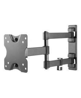 Deltaco ARM-1204 monitor mount / stand 68.6 cm (27") Black Wall