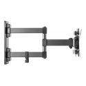 Deltaco ARM-1204 monitor mount / stand 68.6 cm (27") Black Wall
