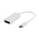 Deltaco USBC-DP1 видео кабель адаптер 0,1 m USB Type-C DisplayPort Белый Deltaco USBC-DP1 видео кабель адаптер 0,1 m USB Type-C DisplayPort Белый