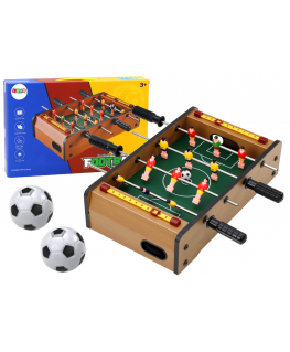 Lean Mini Wooden Table Football 36cm x 21.5cm x 9cm