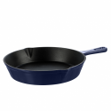 Grand Feu emaliuota ketaus keptuvė, 25 cm, mėlyna Grand Feu emaliuota ketaus keptuvė, 25 cm, mėlyna