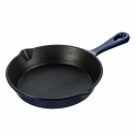 Grand Feu emaliuota ketaus keptuvė, 25 cm, mėlyna Grand Feu emaliuota ketaus keptuvė, 25 cm, mėlyna