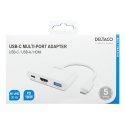 Deltaco USBC-HDMI23 knyginių kompiuterių dokas / jungčių replikatorius Vielinis USB 3.2 Gen 1 (3.1 G Deltaco USBC-HDMI23 knyginių kompiuterių dokas / jungčių replikatorius Vielinis USB 3.2 Gen 1 (3.1 G