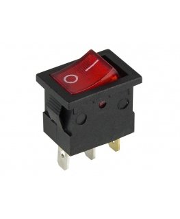 Oem Key switch MK1012C 12V red - 20 pcs