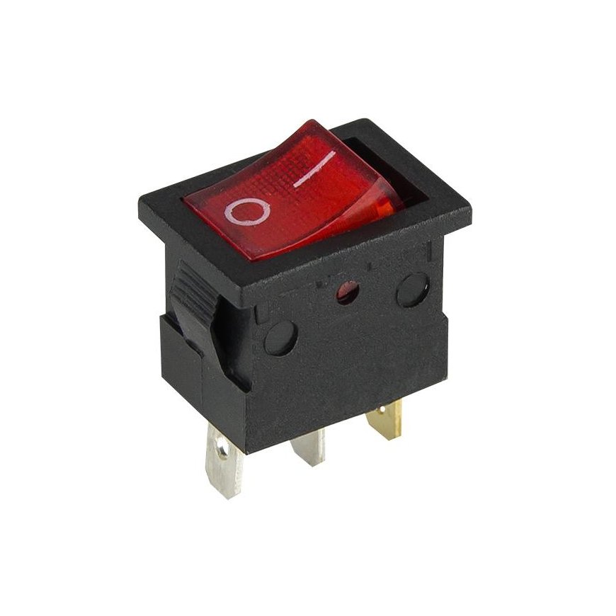 Oem Key switch MK1012C 12V red - 20 pcs