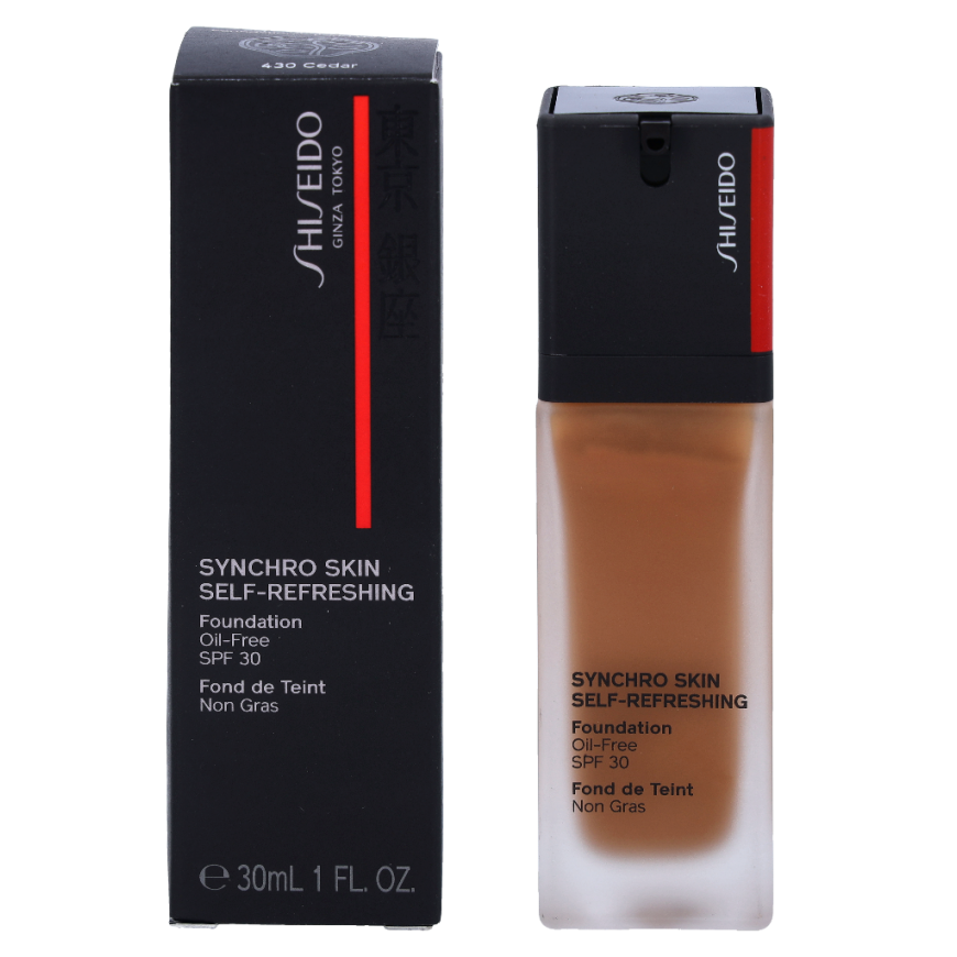 Shiseido Synchro Skin Self-Refreshing Foundation Spf30 430 Cedar, 30 ml – 2