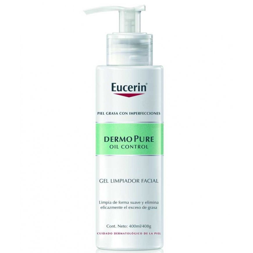 Eucerin Dermopure Oil Control facial cleansing gel 200ml – 3