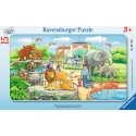 Ravensburger 00.006.116 Pusle 15 tk Taimestik ja loomastik Ravensburger 00.006.116 Pusle 15 tk Taimestik ja loomastik