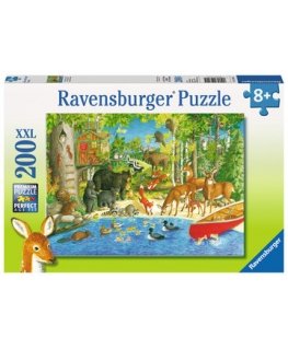 Ravensburger Woodland friends Puzle 200 pcs Dzīvnieki
